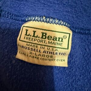 Vintage 80’s L.L. Bean Royal Blue sweatpants